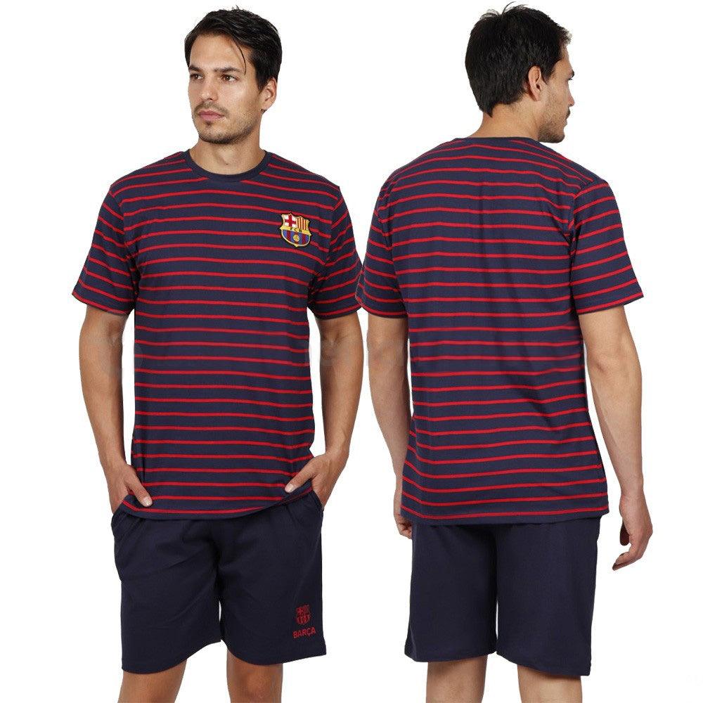 FC Barcelona Pigiama Estivo Corto da Uomo 54898 S27 - Passarelli Biancheria
