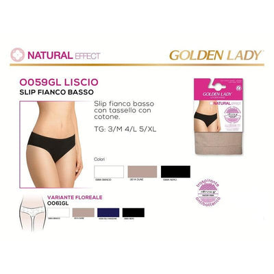 Golden Lady Slip Donna Fianco Basso O059 S46 - Passarelli Biancheria