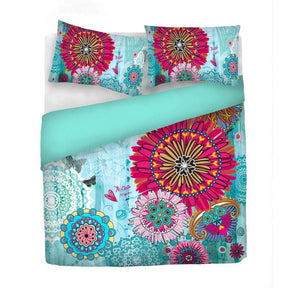 Kiosa Parure Copripiumino Matrimoniale in Cotone kio655 B66 - Passarelli Biancheria