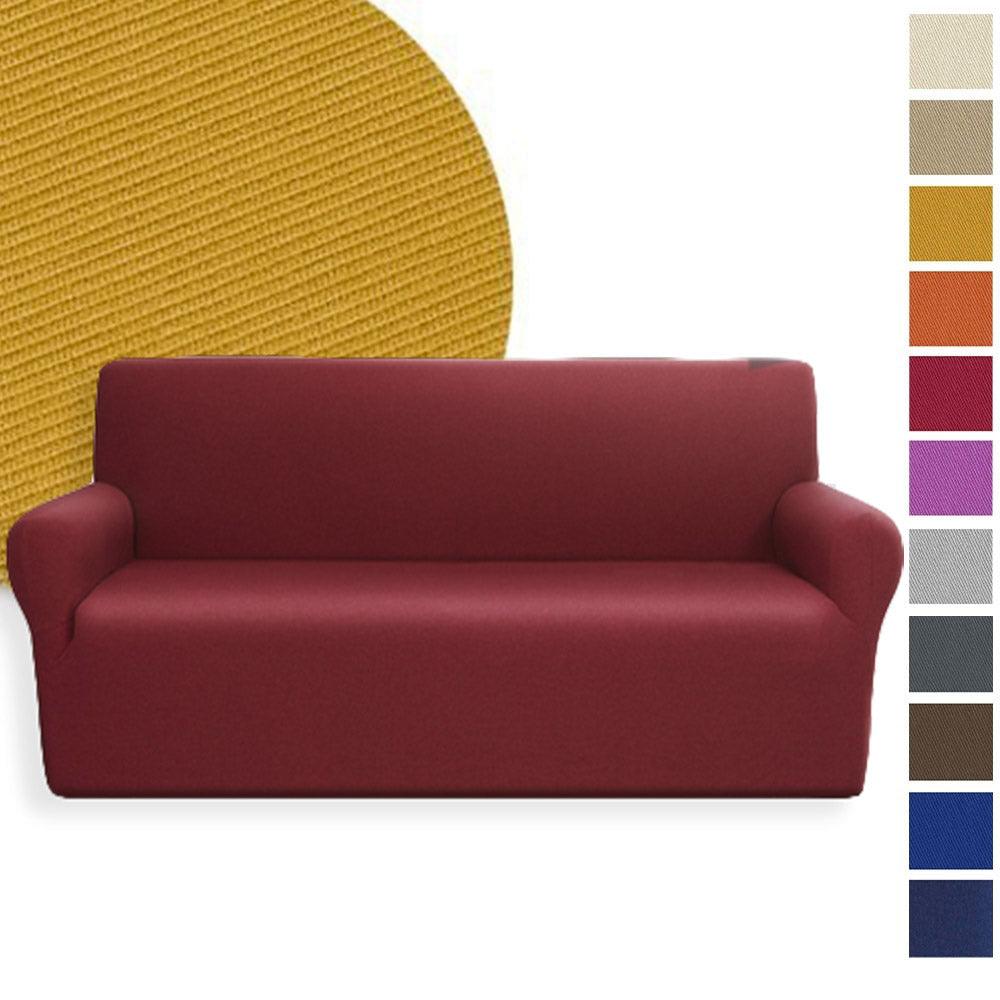 Compact Copridivano in Tessuto Elasticizzato Varie Dimensioni