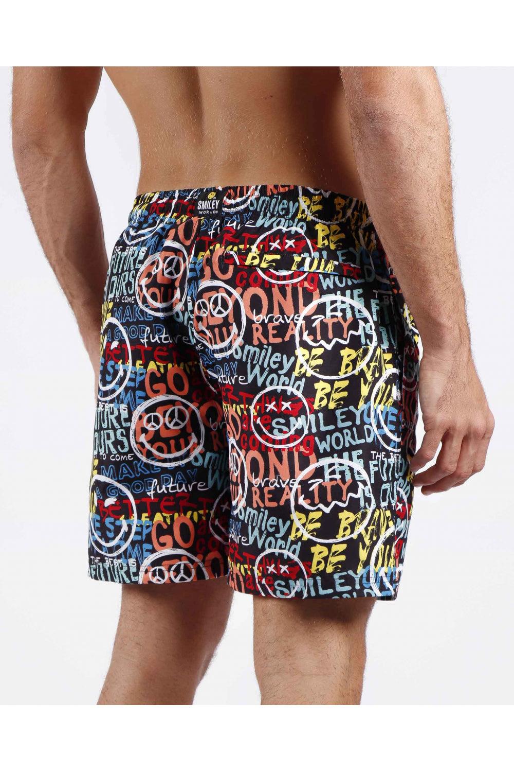 Smiley Costume Boxer Mare da Uomo 16223 S30 - Passarelli Biancheria