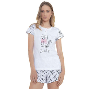 Noidinotte Pigiama Corto da Donna FA7368 S18 - Passarelli Biancheria