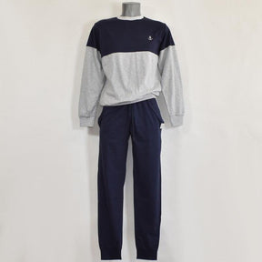 Jamas Pigiama Uomo Cotone Leggero Maniche Lunghe EJ2038 S40 - Passarelli Biancheria