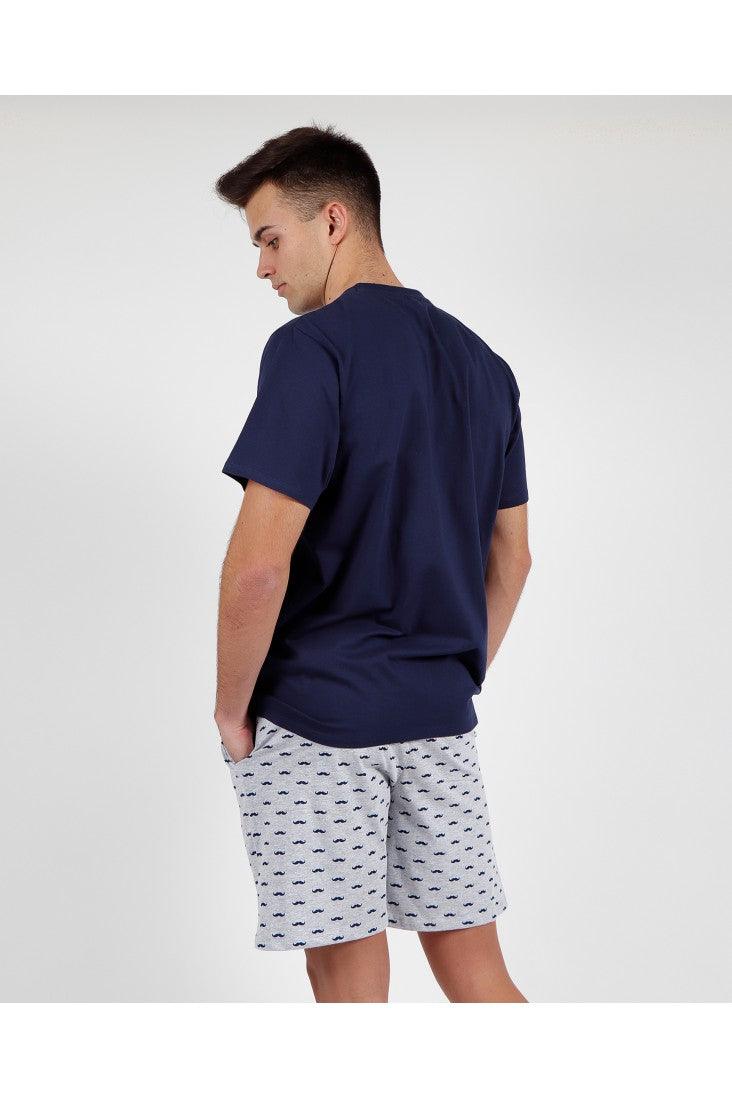 Diver Pigiama Corto da Uomo Maniche Corte 55272 S22 - Passarelli Biancheria