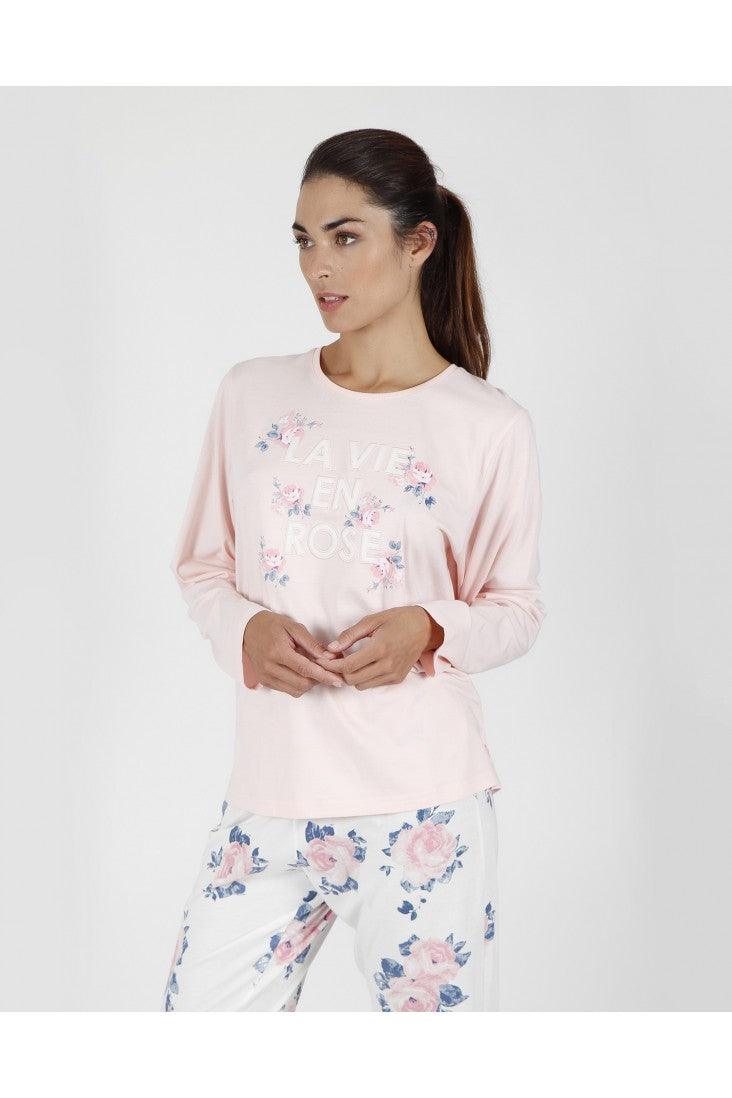Admas Pigiama da Donna Cotone Leggero 55170 S25 - Passarelli Biancheria