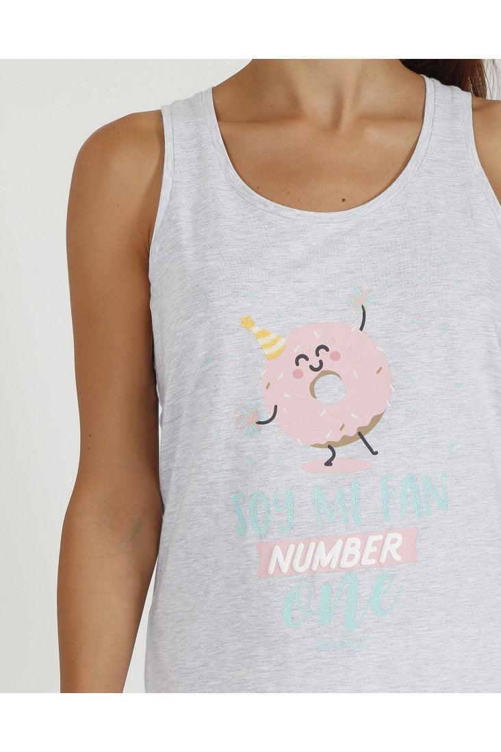 Mr Wonderful Pigiama Corto Estivo da Donna 55176 S20 - Passarelli Biancheria