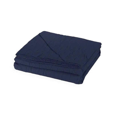 Fazzini Copriletto Estivo Matrimoniale in Cotone Jacquard Plissè S150 - Passarelli Biancheria