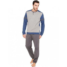 Ragno Pigiama da Uomo in Caldo Cotone N26121 S17 - Passarelli Biancheria