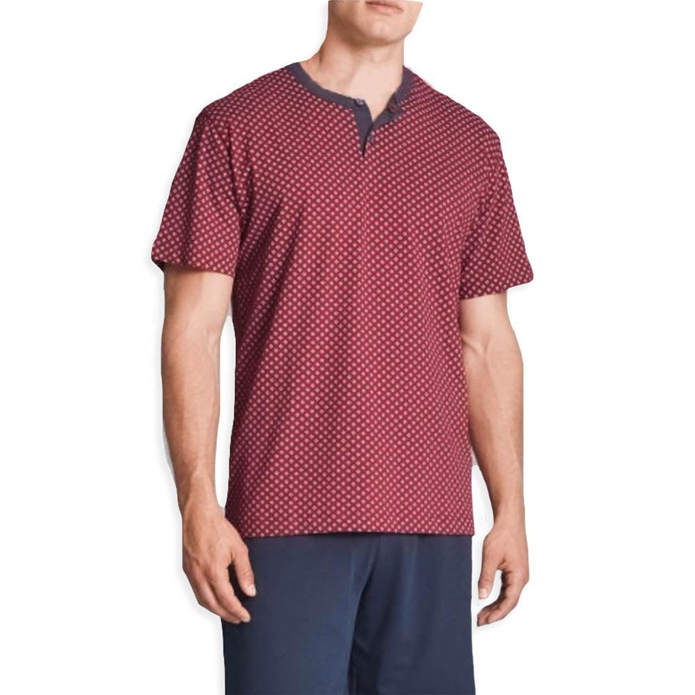 Ragno Pigiama da uomo 3 Pezzi Maniche Corte U096NT S32 - Passarelli Biancheria