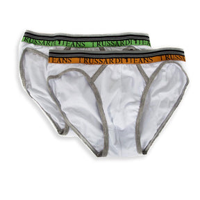 Trussardi Jeans Underwear Confezione 2 Slip Uomo TR032R S26 - Passarelli Biancheria