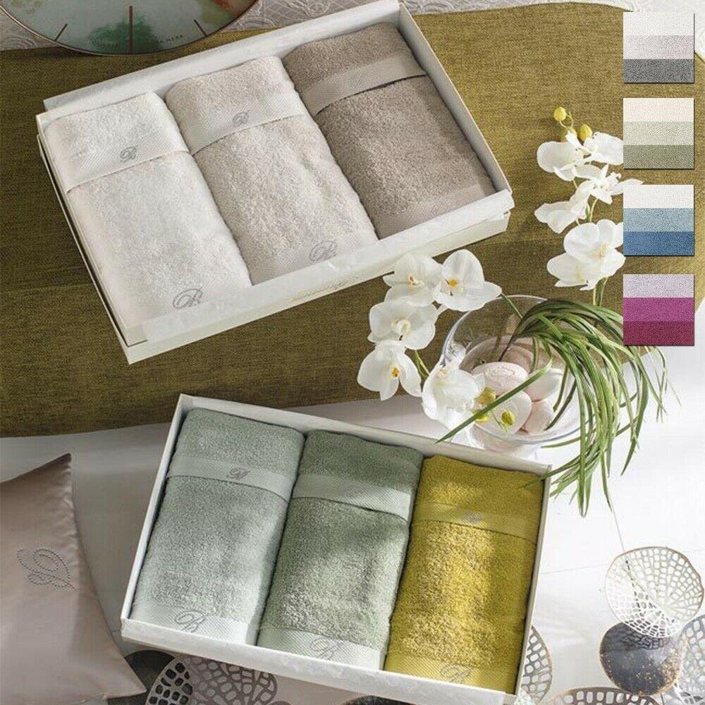 Blumarine Set 6 Asciugamani Spugna Benessere 102030003 - Vari Colori S130 - Passarelli Biancheria