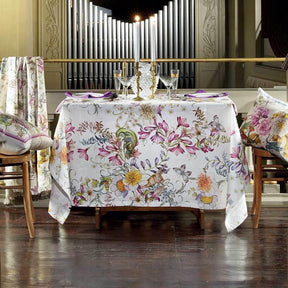 Tessitura Toscana Telerie Tovaglia da Tavola in 100% Puro Lino Semiramide - Passarelli Biancheria