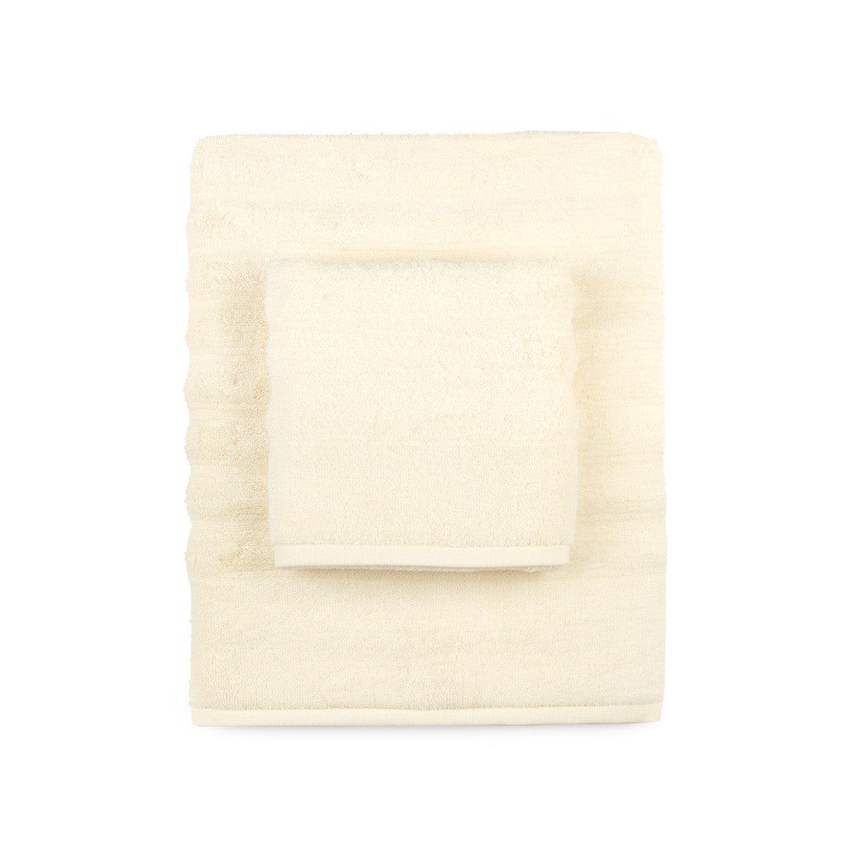 Mirabello Carrara Set Asciugamani 1+1 Luxury S25 - Passarelli Biancheria