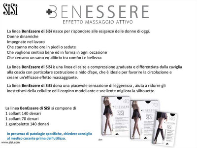 Sisi Collant Benessere 140 814SI S11 - Passarelli Biancheria