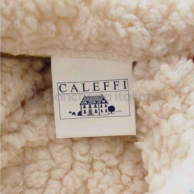 Caleffi Plaid Stampa Digitale con Agnellato Pelliccioso Sotto Offerta D32 - Passarelli Biancheria