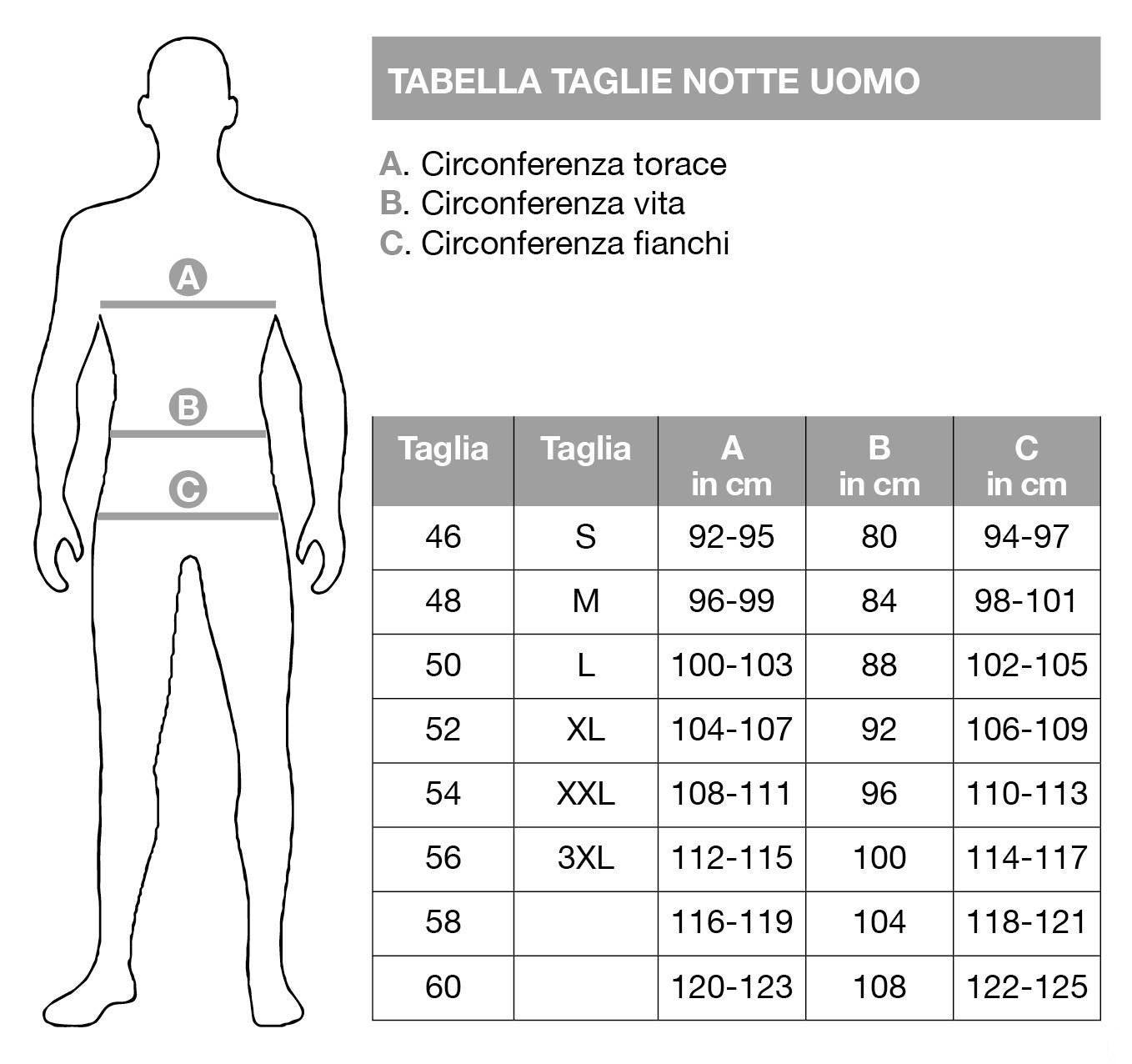 Ragno Pigiama da Uomo in Caldo Cotone N26112 S17 - Passarelli Biancheria