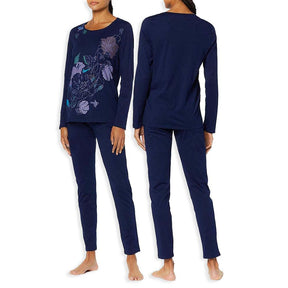 Triumph Pigiama da Donna Cotone Maniche Lunghe Sets 10198926 S27 - Passarelli Biancheria