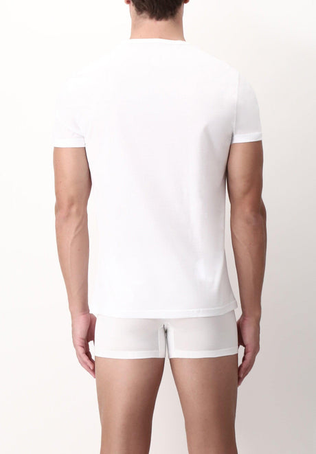 Perofil Maglia Intima da Uomo Girocollo Maniche Corte Filo Scozia Active VPRT00320 S29 - Passarelli Biancheria