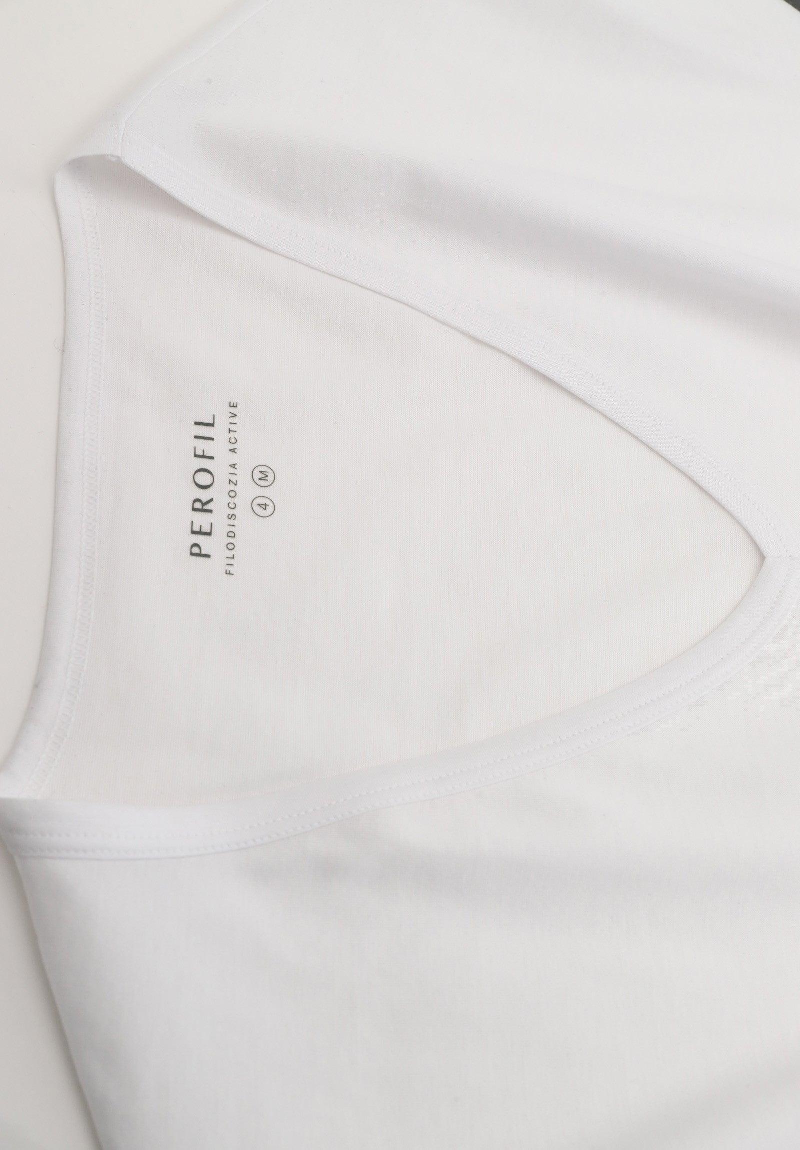 Perofil Maglia Intima da Uomo Scollo V Maniche Corte Filo Scozia VPRT00321 S29 - Passarelli Biancheria