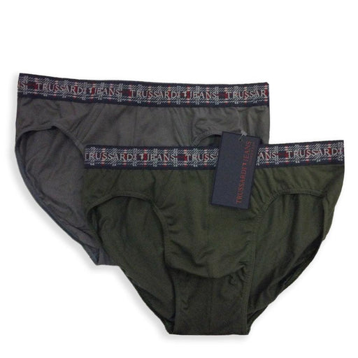 Trussardi Jeans Underwear Confezione 2 Slip Uomo TR039R S14 - Passarelli Biancheria